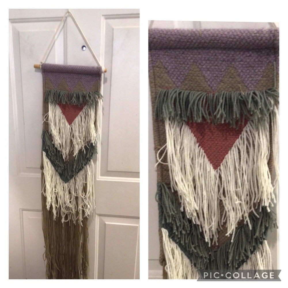 Urban Outfitters home macrame boho wall art